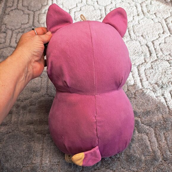 KYUNAE KLEPTOCATS 14.5" PURPLE CAT PLUSH STUFFED ANIMAL KLEPTODOGS HYPERBEARD - Picture 3 of 8